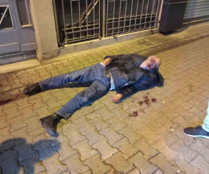 Sokak ortasında öldüresiye dövüldü
