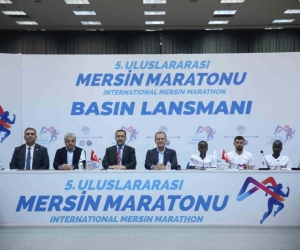 5. Uluslararası Mersin Maratonu’nun lansman toplantısı yapıldı