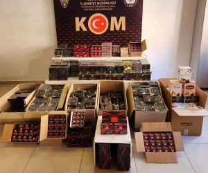 Konya’da kaçakçılık operasyonu: 3 gözaltı