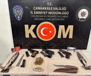 Çanakkale’de polis ekipleri 22 olaya müdahale etti