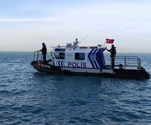 Deniz polisinden Akçakoca’da denetim