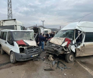 Şırnak’ta trafik kazası: 18 yaralı