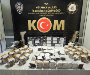Kütahya’da kaçak tütün operasyonu