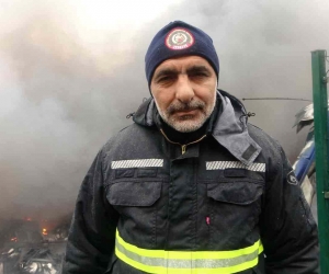 Kocaeli’de lojistik deposunda çıkan yangın 8 saate kontrol altına alındı
