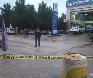 Silahlı saldırıdan iş yerine sığınarak kurtuldu