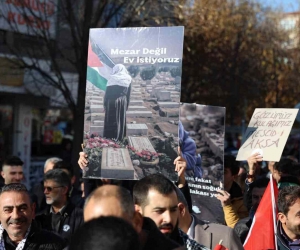Kırşehir’de Filistin’e destek yürüyüşü düzenlendi