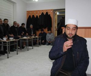 Damat Ali Efendi Cami odası dualarla açıldı