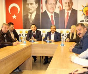 Taşkın, AK Parti Mezitli İlçe Başkanlığını ziyaret etti