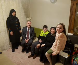 Başkan Taban’dan Kayra’ya ziyaret