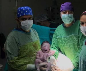 Tatvan’da yılın ilk bebeği ‘Sinem Efsan’ oldu