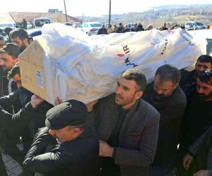 Vinç kazasında hayatını kaybeden Yıldırım Sarı Bitlis’te toprağa verildi