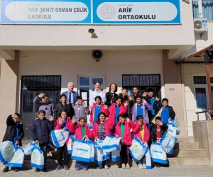 Bahçeşehir Koleji Konyaaltı Kampüsü velilerinden köy okuluna destek
