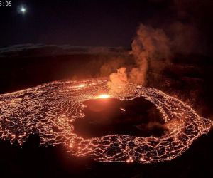 Hawaii’deki Kilauea Yanardağı’nda patlama
