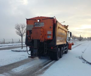 Malatya’da kar nedeniyle 14 mahalle yolu ulaşıma kapandı