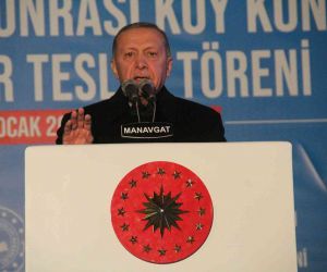 Cumhurbaşkanı Erdoğan’dan Manavgat’ta yapılan konutların hak sahiplerine müjde