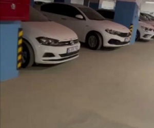 Çamlıca Camii otoparkına araç stokladılar