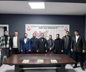 Alperen Ocakları İzmit İlçe Başkanı Fuat Çelik yeni yönetimini açıkladı