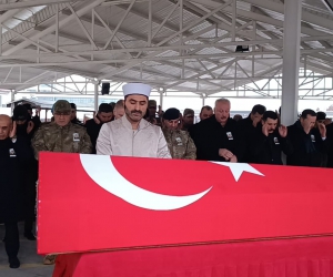 Elbab şehidi Kurt, dualarla memleketine uğurlandı