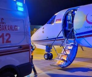 Jiyan bebek için Mardin’den ambulans uçak havalandı