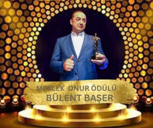 Bülent Başer’e meslek onur ödülü