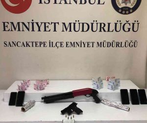 Sancaktepe’de iş yerinden projektör çalan hırsız kıskıvrak yakalandı