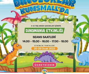Dinozorlar, KUMSMALL ile Kayseri’ye geliyor