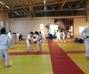 Karaman’da 250 sporcu judo ortak çalışma kampında buluştu
