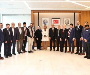 Dışişleri Bakanı Çavuşoğlu, ABD Müslüman toplumunun temsilcileriyle bir araya geldi