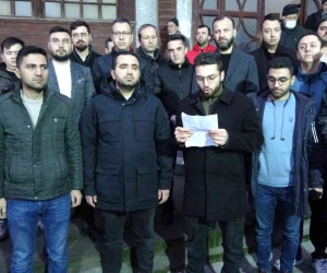 Kütahya’da gençlerden çirkin eyleme sabah namazında tepki