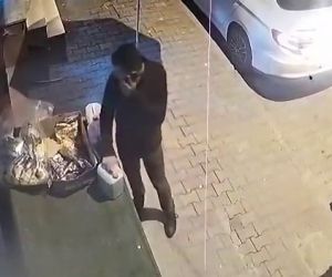 Arnavutköy’de deterjan hırsızlığı kamerada