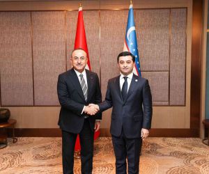Çavuşoğlu, Özbekistan Dışişleri Bakan Vekili Saidov ile görüştü