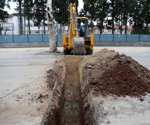 Çark Caddesi’nde dönüşüm altyapıyla başladı