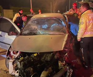 Site duvarına çarpan otomobilin 19 yaşındaki sürücüsünden acı haber