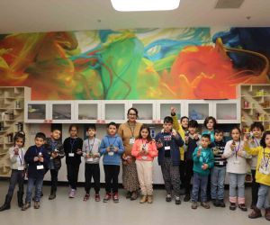 Çocuklar, Büyükşehir’in Kış Bilim Kampı ile hem bilgileniyor hem de eğleniyor