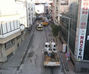 Nazilli’de Ziya Gökalp Caddesi yenileniyor