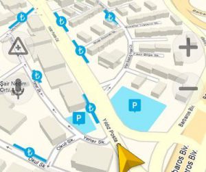 Yandex navigasyon uygulamasına park yerlerini ekledi