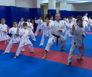 Bozüyük’te karate terfi heyecanı yaşandı