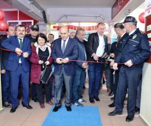 Şehit Polis Ercan Yaz adına kütüphane  açıldı