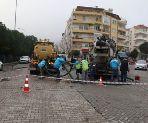 Uncubozköy’deki kanalizasyon sıkıntısı çözüldü