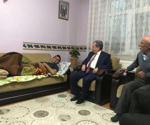 Başkan Akkaya’dan Afrin Gazisine ziyaret