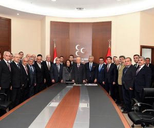 MHP Lideri Bahçeli, Başkan Günaydın’ı kabul etti