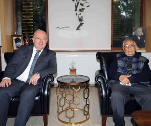 Ali Fuat Özge’den Başkan Gümüş’e teşekkür ziyareti
