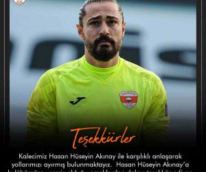Adanaspor, kaleci Hasan Hüseyin Akınay ile yolları ayırdı