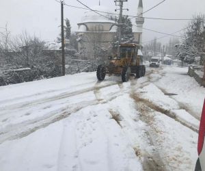 Gürsu Belediyesi kar mesaisine başladı