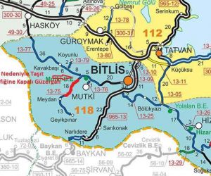 Bitlis’te kara teslim oldu, birçok yol ulaşıma kapandı