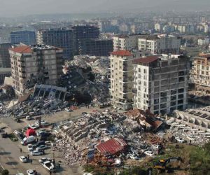 Depremin vurduğu Hatay havadan böyle görüntülendi