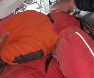 Adnan bebek 72 saat sonra kurtarıldı, arama kurtarma çalışanı gözyaşlarına boğuldu