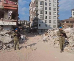 4’üncü Komando Tugayı Hatay’da asayişi sağlıyor