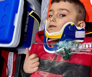 130. saatte enkazdan çıkan 5 yaşındaki Hasan işaret diliyle durumunu böyle anlattı