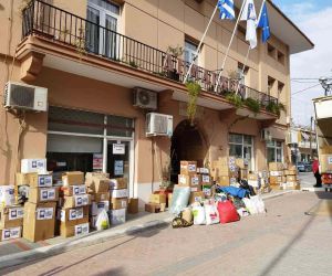 Mudanya’nın Yunanistan’daki kardeş şehrinden deprem bölgesine yardım